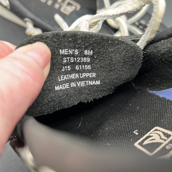 Men's Pre Loved Sperry Top Siders, Navy Leather, SZ 8M - Picture 11 of 12